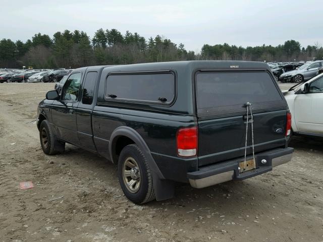 1FTYR44V52TA72979 - 2002 FORD RANGER SUP GREEN photo 3