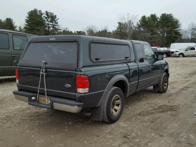 1FTYR44V52TA72979 - 2002 FORD RANGER SUP GREEN photo 4