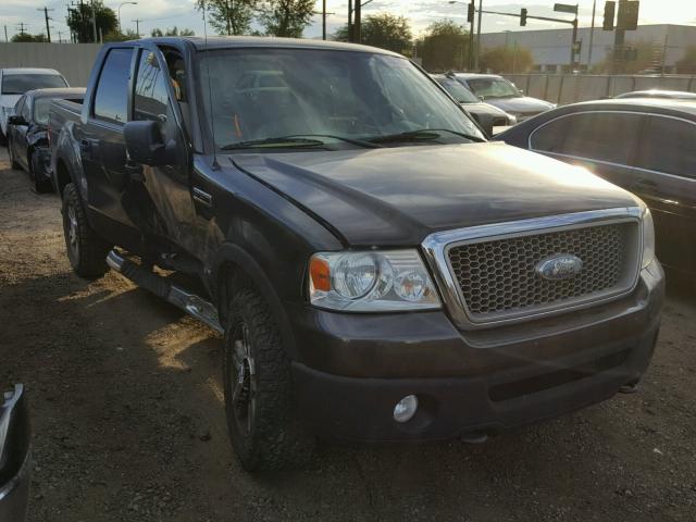 1FTPW14V27KD61351 - 2007 FORD F150 SUPER GRAY photo 1