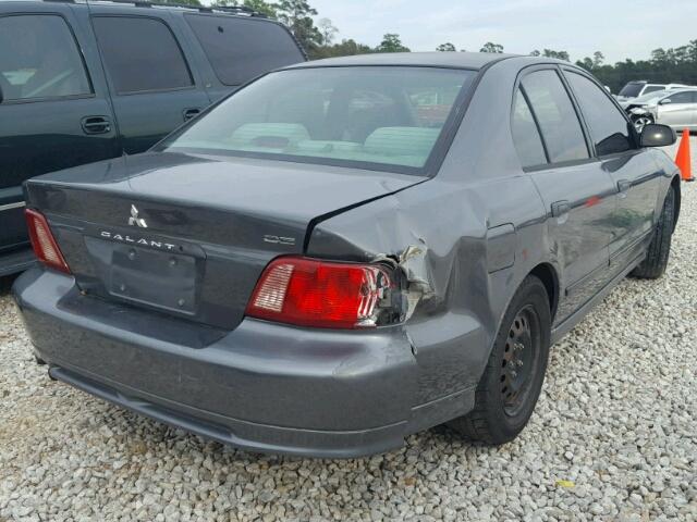 4A3AA36G93E097730 - 2003 MITSUBISHI GALANT DE GRAY photo 4