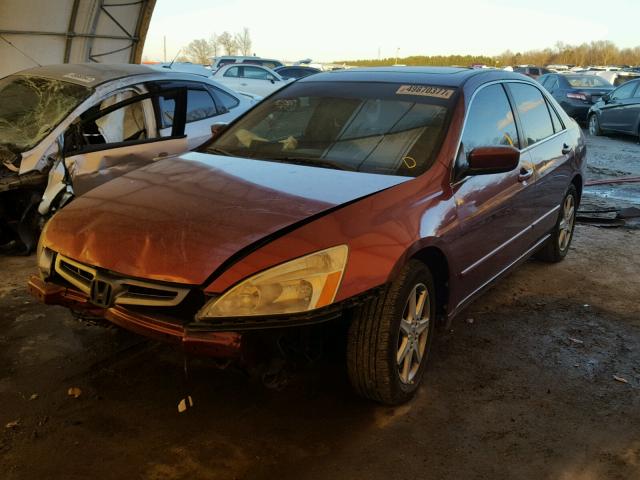 1HGCM66523A096379 - 2003 HONDA ACCORD EX BURGUNDY photo 2