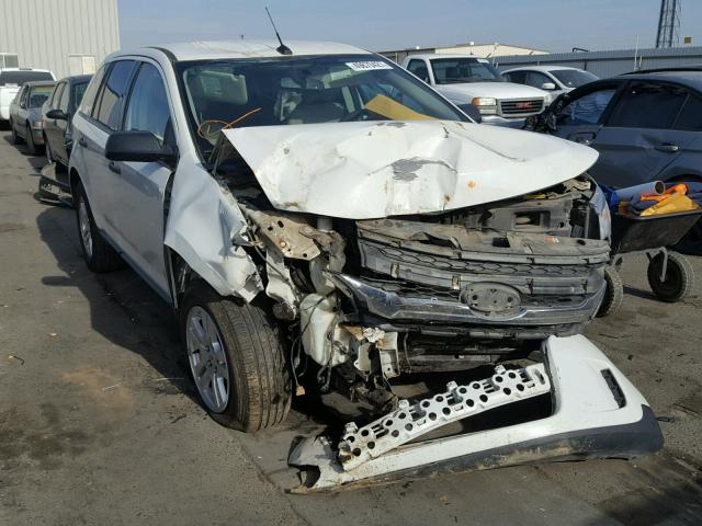 2FMDK3GC5CBA04461 - 2012 FORD EDGE SE WHITE photo 1