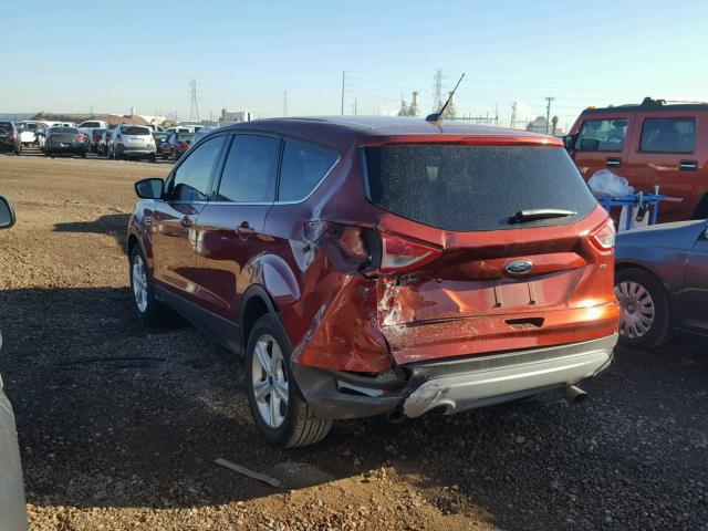 1FMCU0G77FUC63832 - 2015 FORD ESCAPE SE RED photo 3