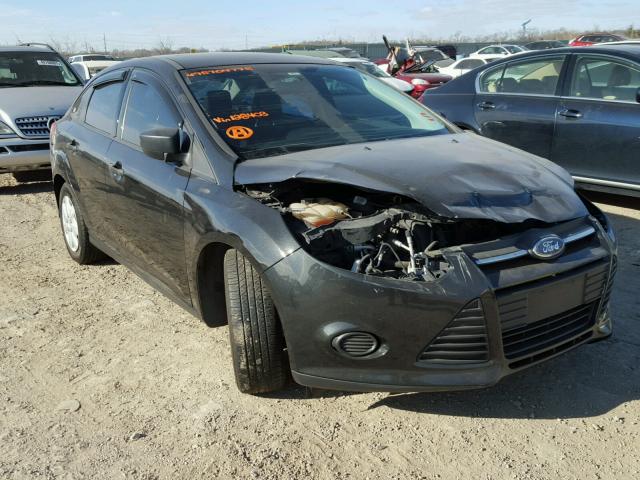 1FAHP3E29CL128403 - 2012 FORD FOCUS S BLACK photo 1