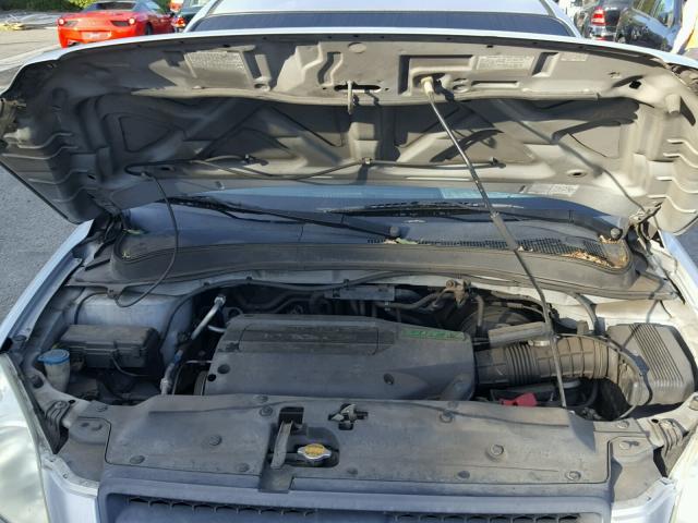 2HKYF18563H510741 - 2003 HONDA PILOT EXL SILVER photo 7