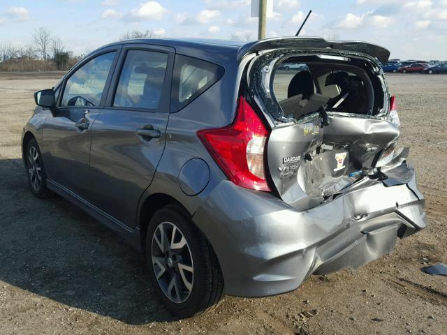 3N1CE2CP9GL392978 - 2016 NISSAN VERSA NOTE GRAY photo 3