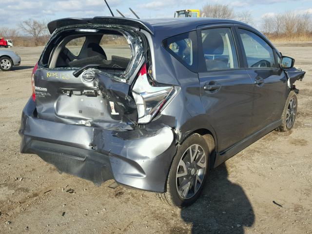 3N1CE2CP9GL392978 - 2016 NISSAN VERSA NOTE GRAY photo 4