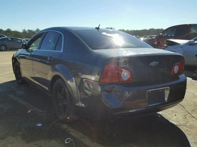 1G1ZB5EB1AF248208 - 2010 CHEVROLET MALIBU LS GRAY photo 3