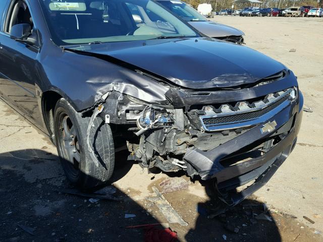 1G1ZB5EB1AF248208 - 2010 CHEVROLET MALIBU LS GRAY photo 9