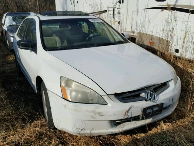 1HGCM56613A008926 - 2003 HONDA ACCORD EX WHITE photo 1