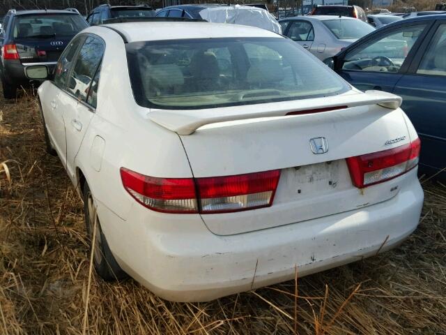 1HGCM56613A008926 - 2003 HONDA ACCORD EX WHITE photo 3