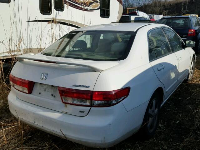 1HGCM56613A008926 - 2003 HONDA ACCORD EX WHITE photo 4
