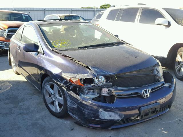 2HGFG12806H532997 - 2006 HONDA CIVIC EX BLUE photo 1