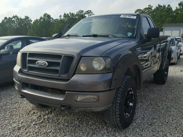 1FTRF14WX4NA44560 - 2004 FORD F150 GRAY photo 2