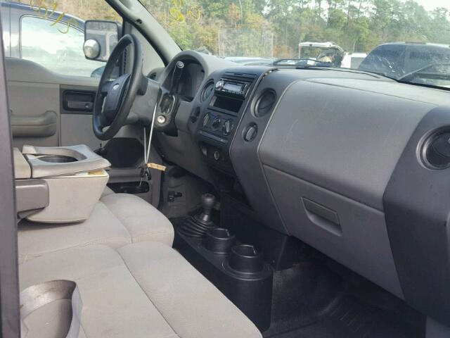 1FTRF14WX4NA44560 - 2004 FORD F150 GRAY photo 5