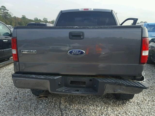 1FTRF14WX4NA44560 - 2004 FORD F150 GRAY photo 6