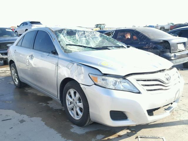 4T4BF3EK9BR217210 - 2011 TOYOTA CAMRY BASE SILVER photo 1