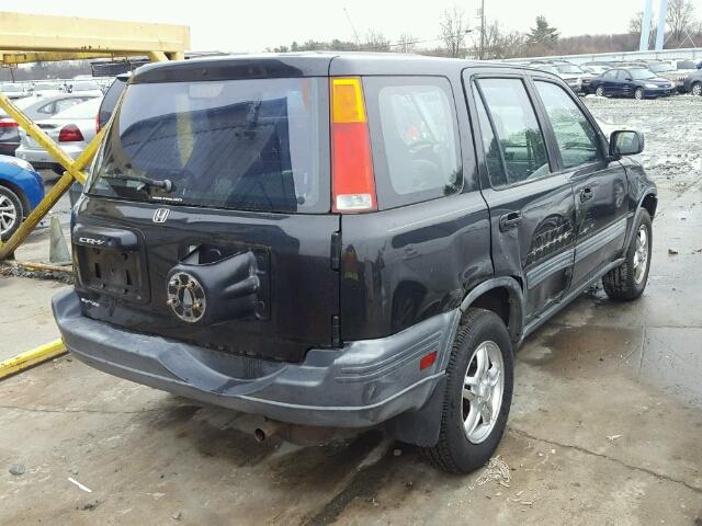 JHLRD1862YC005384 - 2000 HONDA CR-V EX BLACK photo 4