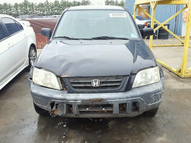 JHLRD1862YC005384 - 2000 HONDA CR-V EX BLACK photo 9