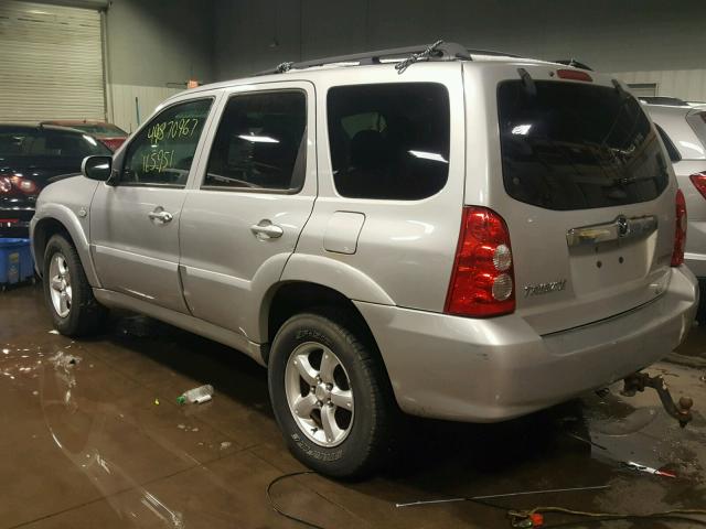 4F2YZ94115KM42121 - 2005 MAZDA TRIBUTE S SILVER photo 3