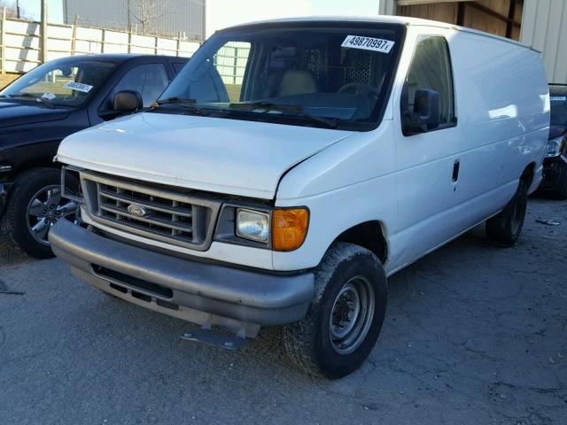 1FTNE24L56HB35475 - 2006 FORD ECONOLINE WHITE photo 2