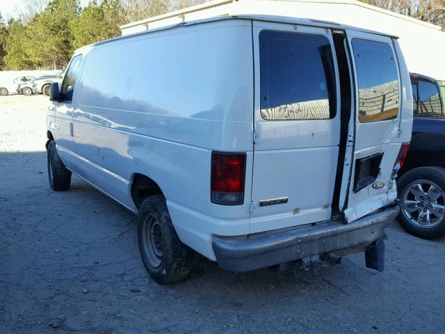 1FTNE24L56HB35475 - 2006 FORD ECONOLINE WHITE photo 3