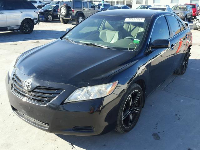 4T1BE46K19U414531 - 2009 TOYOTA CAMRY BASE BLACK photo 2