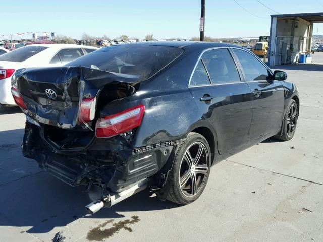 4T1BE46K19U414531 - 2009 TOYOTA CAMRY BASE BLACK photo 4