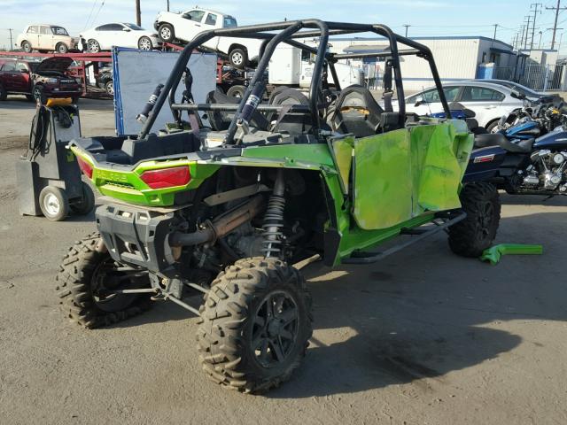 3NSVFE995GF455648 - 2016 POLARIS RZR XP 4 1 GREEN photo 4