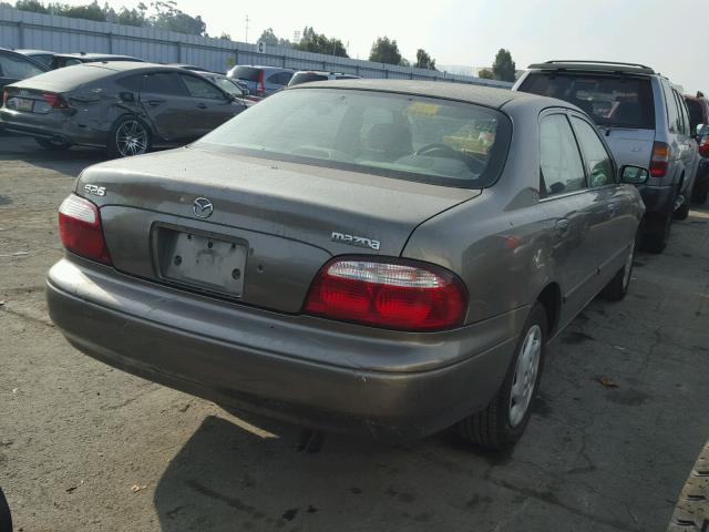 1YVGF22D725288608 - 2002 MAZDA 626 ES BROWN photo 4