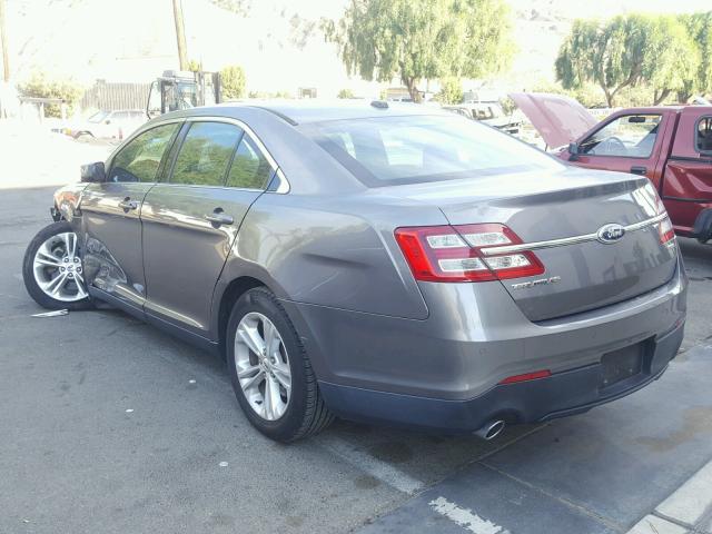 1FAHP2E84DG164797 - 2013 FORD TAURUS SEL GRAY photo 3