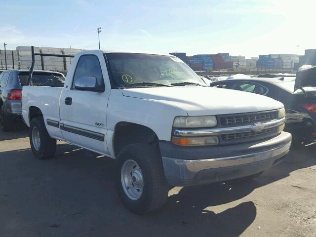 1GCEC14V8YZ104428 - 2000 CHEVROLET SILVERADO WHITE photo 1