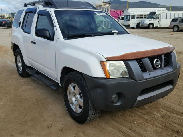 5N1AN08UX7C547987 - 2007 NISSAN XTERRA OFF WHITE photo 1