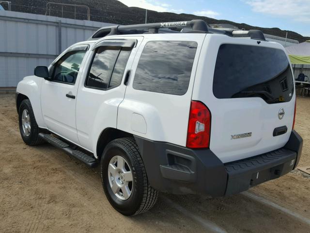 5N1AN08UX7C547987 - 2007 NISSAN XTERRA OFF WHITE photo 3