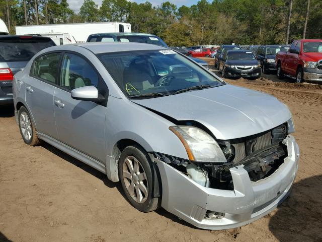 3N1AB6APXAL698072 - 2010 NISSAN SENTRA 2.0 SILVER photo 1