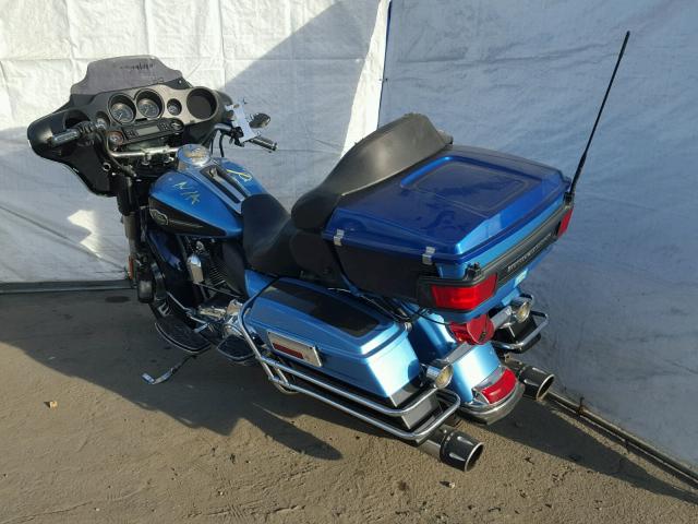 1HD1FC433BB605399 - 2011 HARLEY-DAVIDSON FLHTCU BLUE photo 3