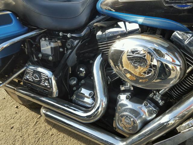 1HD1FC433BB605399 - 2011 HARLEY-DAVIDSON FLHTCU BLUE photo 7