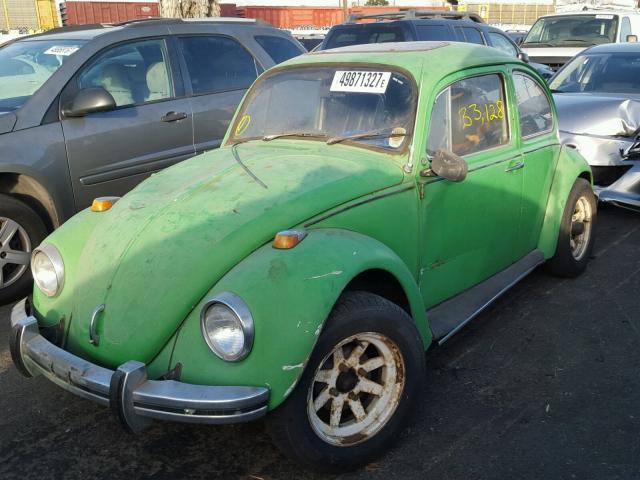 00000000119117237 - 1971 VOLKSWAGEN BEETLE GREEN photo 2