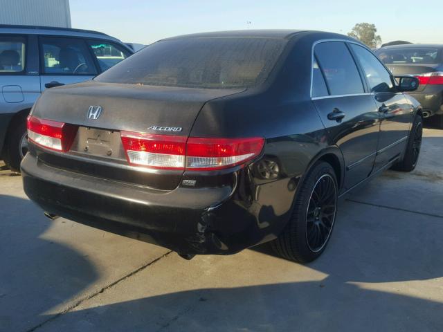 1HGCM66503A028078 - 2003 HONDA ACCORD EX BLACK photo 4