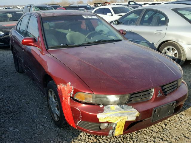 4A3AA46G12E035498 - 2002 MITSUBISHI GALANT ES MAROON photo 1