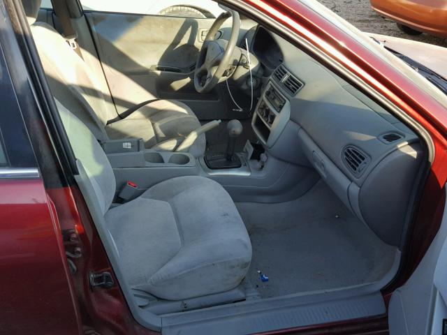 4A3AA46G12E035498 - 2002 MITSUBISHI GALANT ES MAROON photo 5