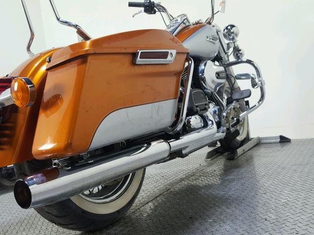 1HD1FBM14EB658805 - 2014 HARLEY-DAVIDSON FLHR ROAD ORANGE photo 14