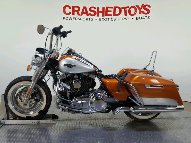 1HD1FBM14EB658805 - 2014 HARLEY-DAVIDSON FLHR ROAD ORANGE photo 5