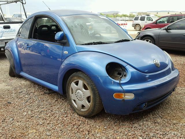 3VWCA21C3XM447019 - 1999 VOLKSWAGEN NEW BEETLE ლურჯი ფოტო 1