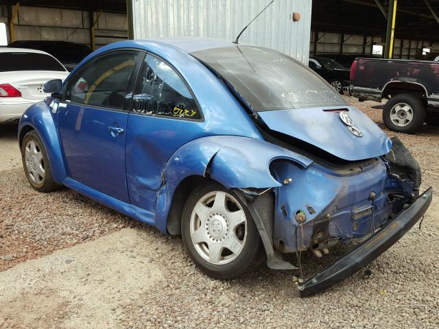 3VWCA21C3XM447019 - 1999 VOLKSWAGEN NEW BEETLE ლურჯი ფოტო 3