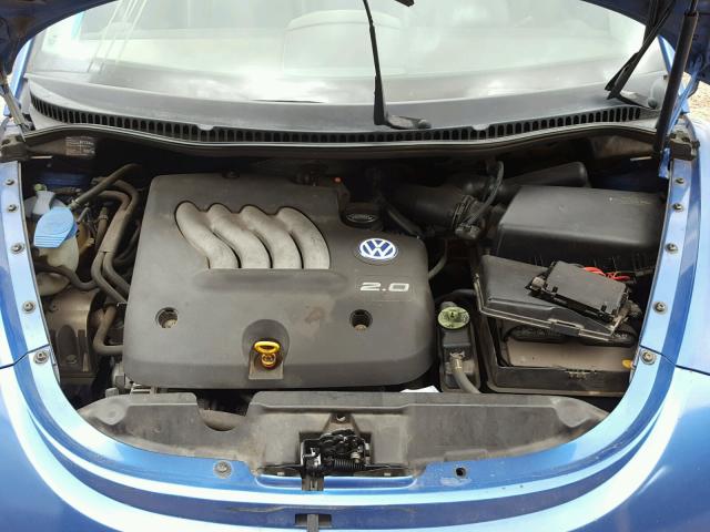 3VWCA21C3XM447019 - 1999 VOLKSWAGEN NEW BEETLE ლურჯი ფოტო 7