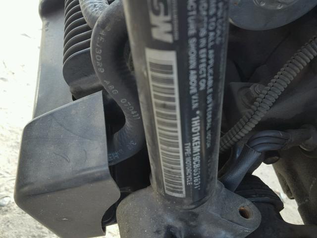 1HD1KEM19CB631691 - 2012 HARLEY-DAVIDSON FLHTK ELEC 蓝色 照片 10