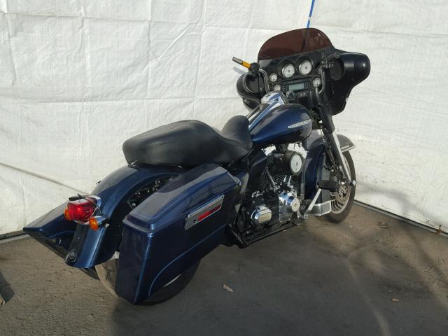 1HD1KEM19CB631691 - 2012 HARLEY-DAVIDSON FLHTK ELEC 蓝色 照片 4