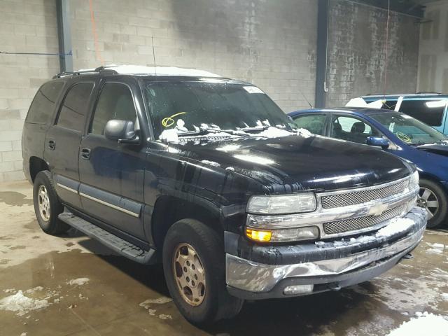 1GNEK13ZX4J127829 - 2004 CHEVROLET TAHOE K150 BLACK photo 1