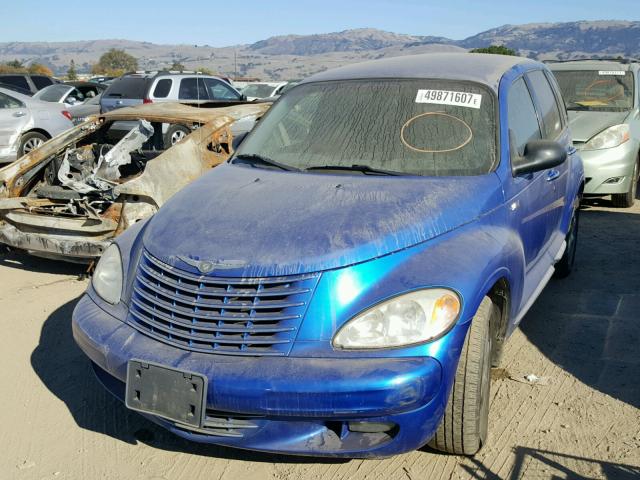 3C4FY58B64T242919 - 2004 CHRYSLER PT CRUISER BLUE photo 2